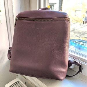 Purple Matt and Nat backpack